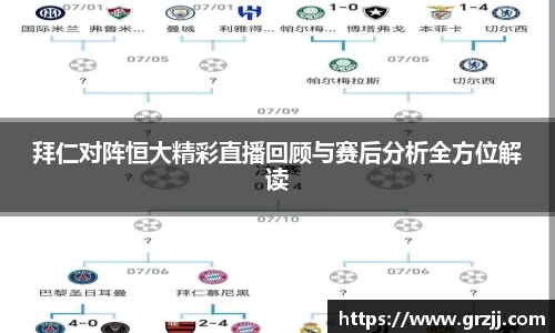 拜仁对阵恒大精彩直播回顾与赛后分析全方位解读