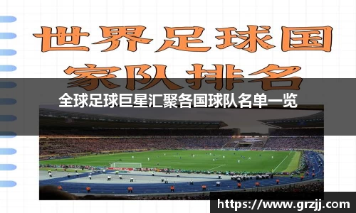 全球足球巨星汇聚各国球队名单一览